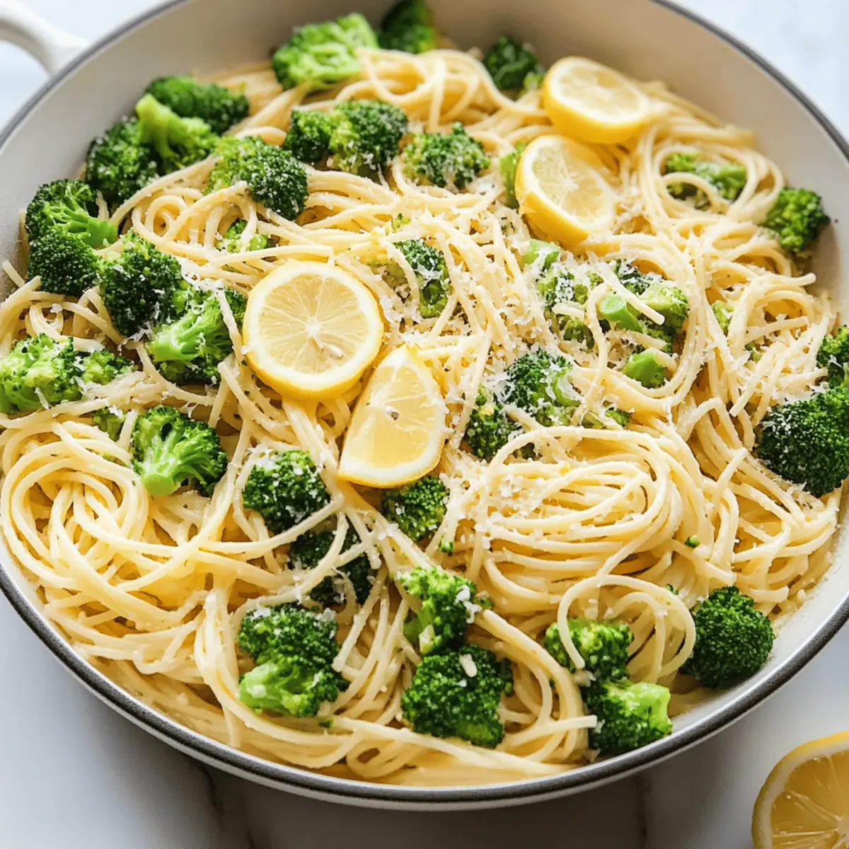 Lemon Garlic Pasta with Broccoli for a Fresh and Flavorful Dish