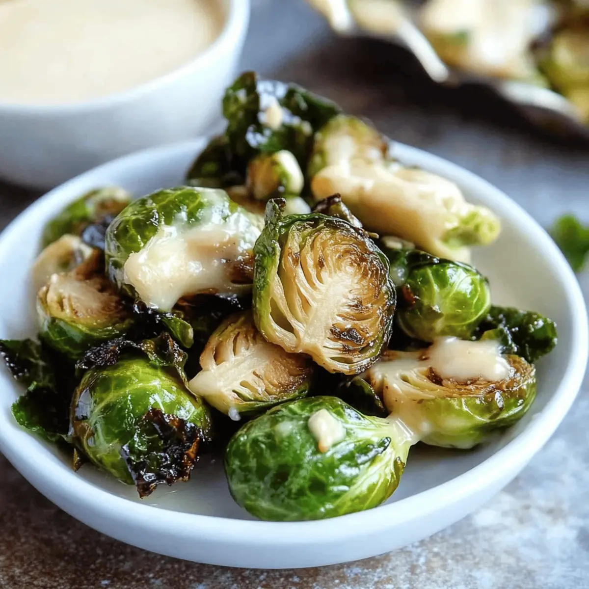 Brussels sprouts à l’ail ou au miel