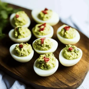 Guacamole Deviled Eggs