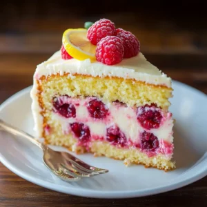 Raspberry Lemon Cake