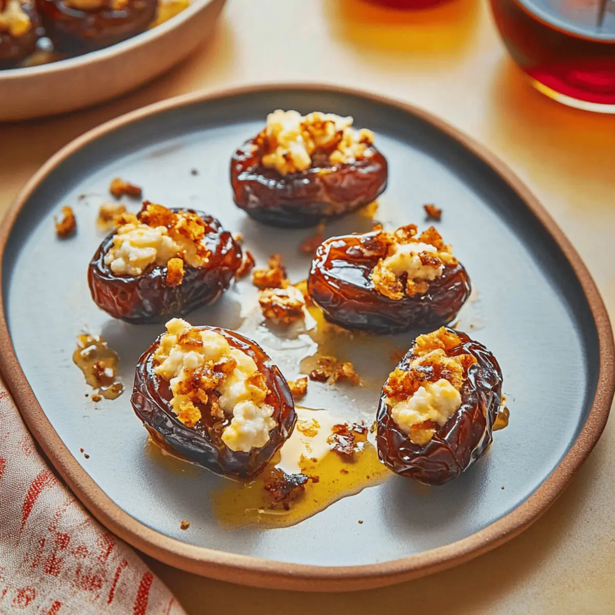 Delicious Stuffed Dates with Goat Cheese Recipe for Easy Appetizers