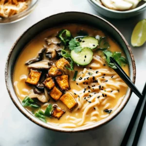 Shiitake Coconut Ramen