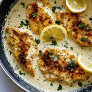 Creamy Parmesan Lemon Chicken