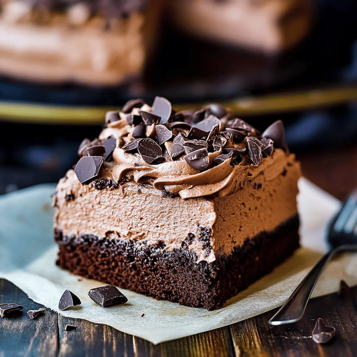 Decadent Triple-Layer Chocolate Mousse Cake Recipe for Indulgence