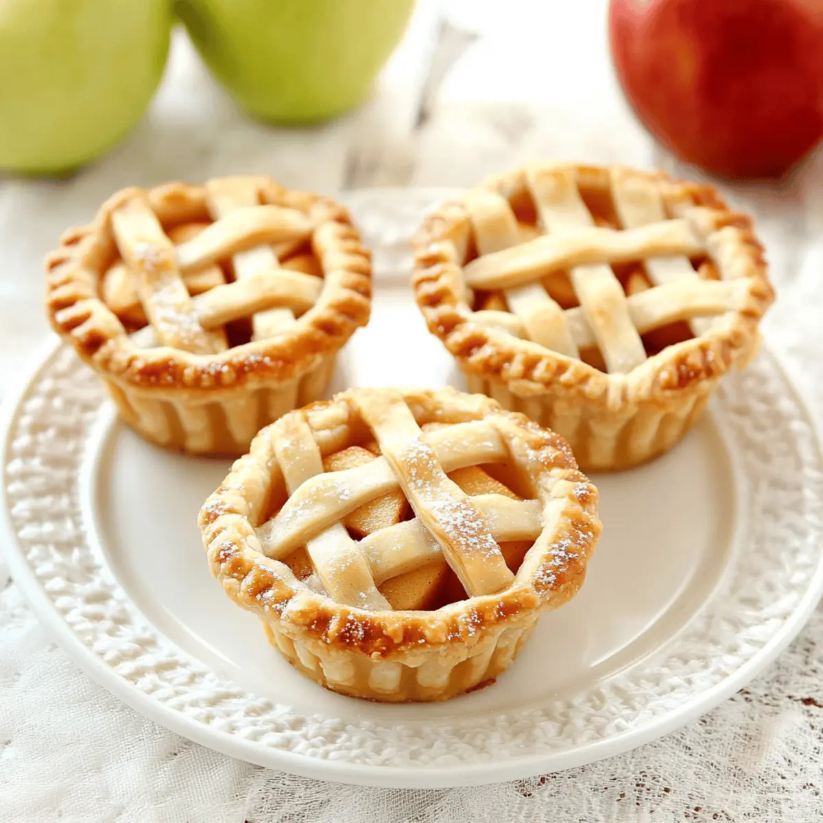 Delicious Mini Apple Pies Recipe Perfect for Any Occasion