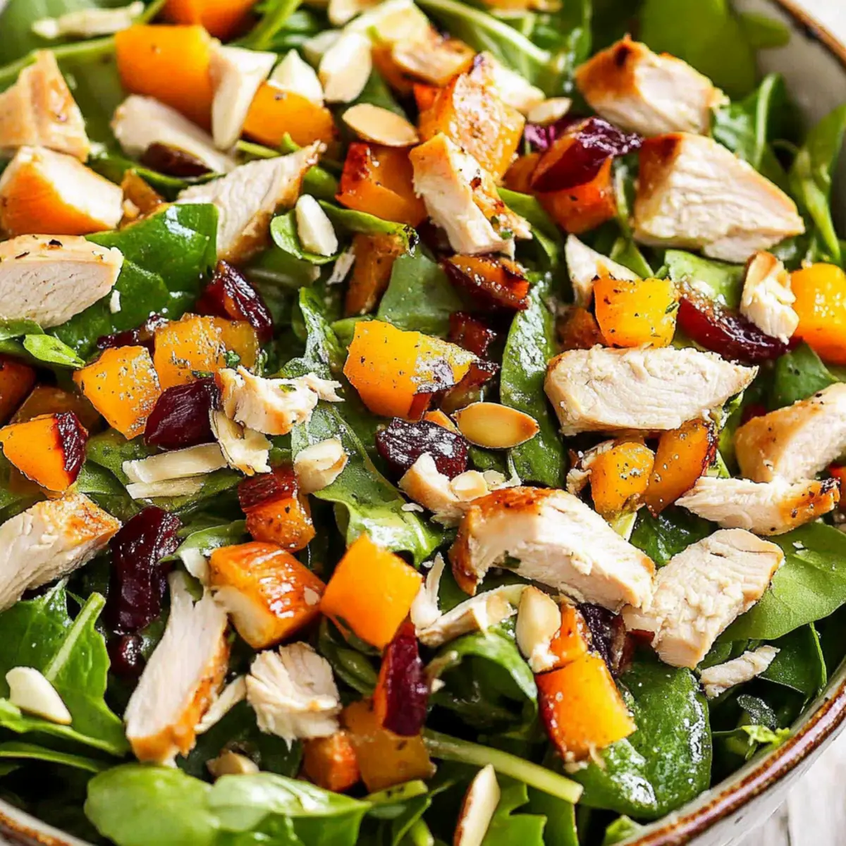 Chopped Fall Harvest Salad with Chicken: A Nutritious Delight