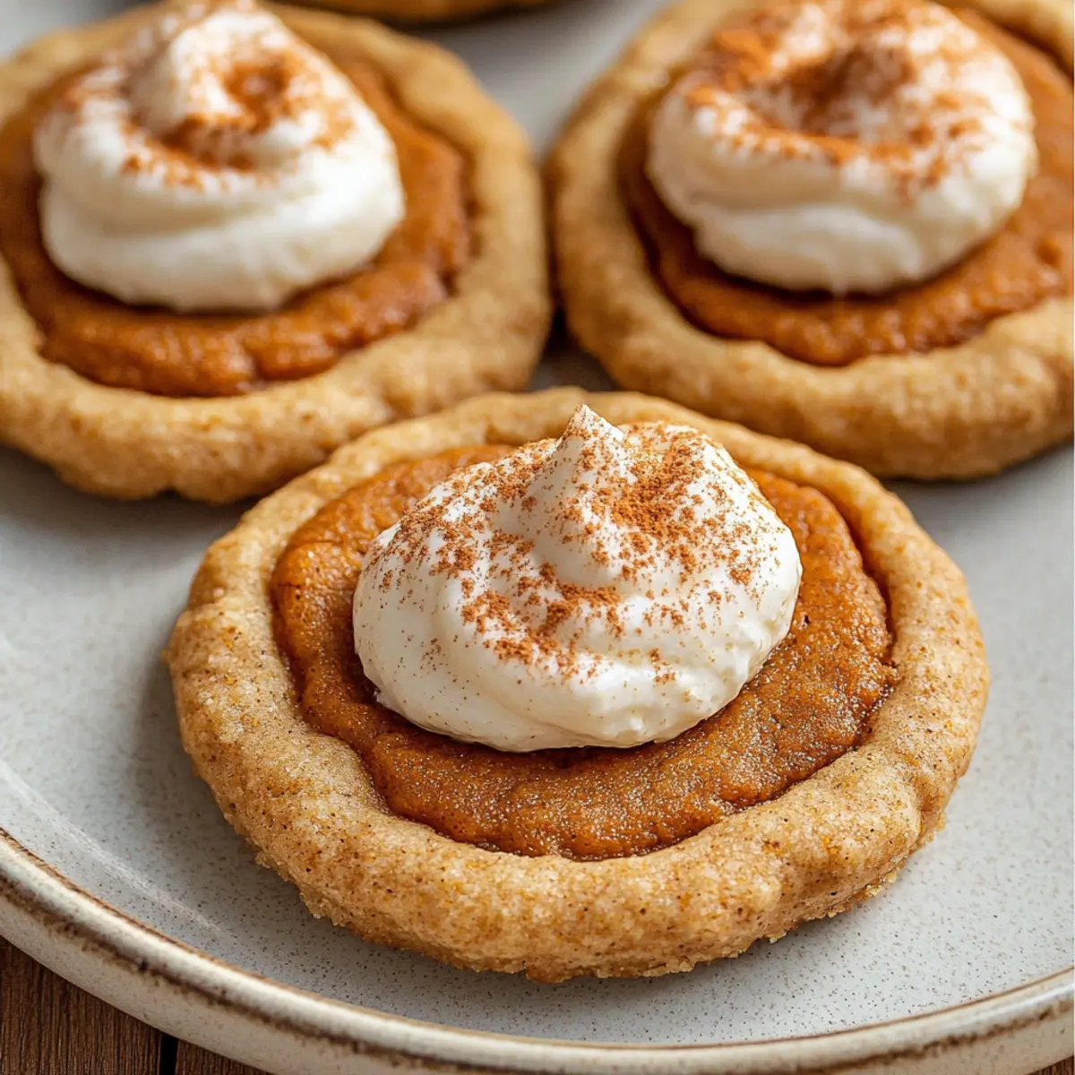 Vegan Pumpkin Pie Cookies