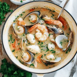 Rustic Seafood Soup