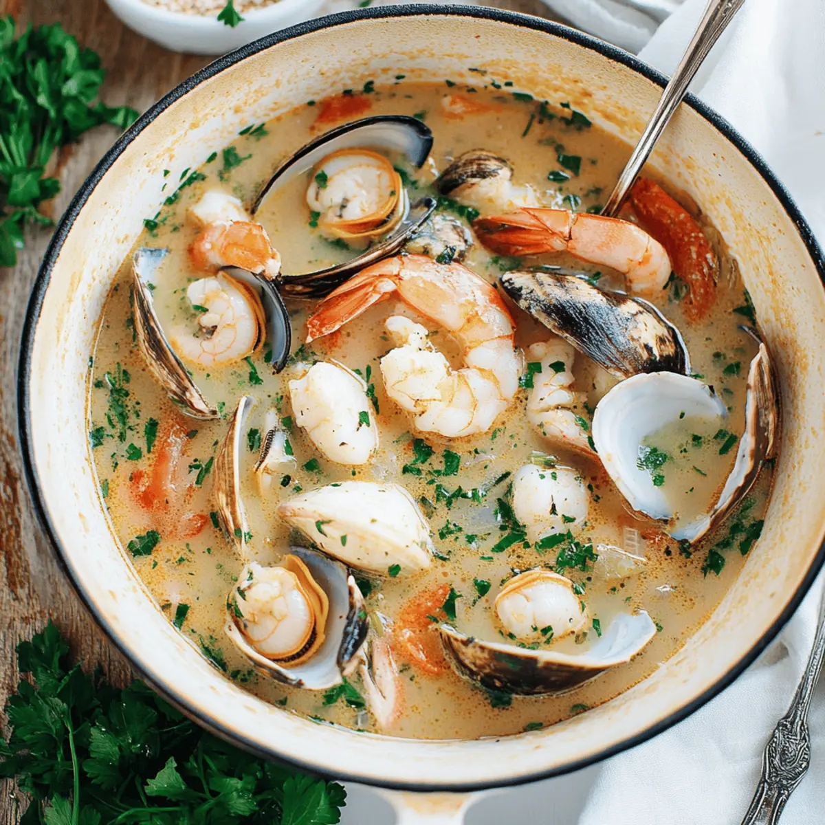 Rustic Seafood Soup