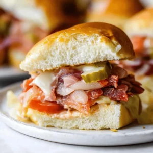 Family-Friendly Italian Grinder Sliders