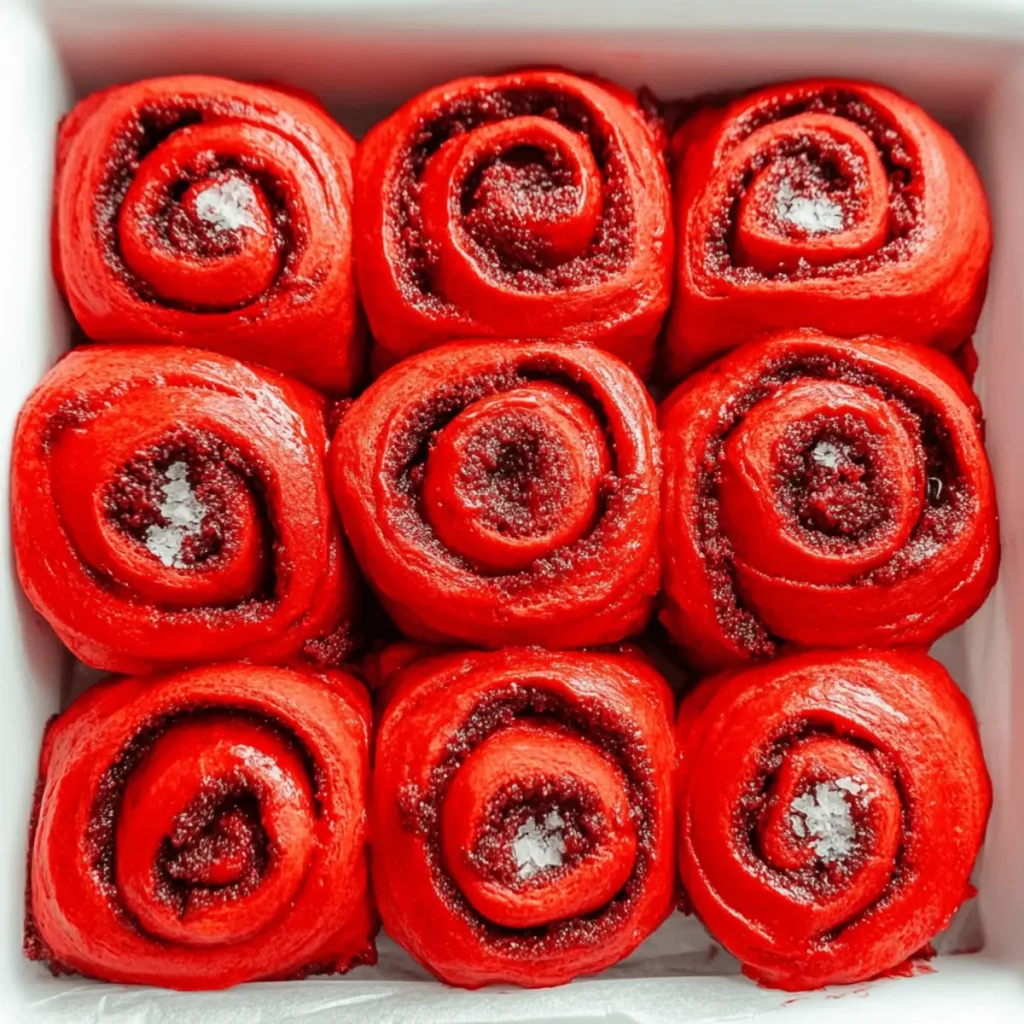 BEST RECIPE for Heavenly Red Velvet Cinnamon Rolls