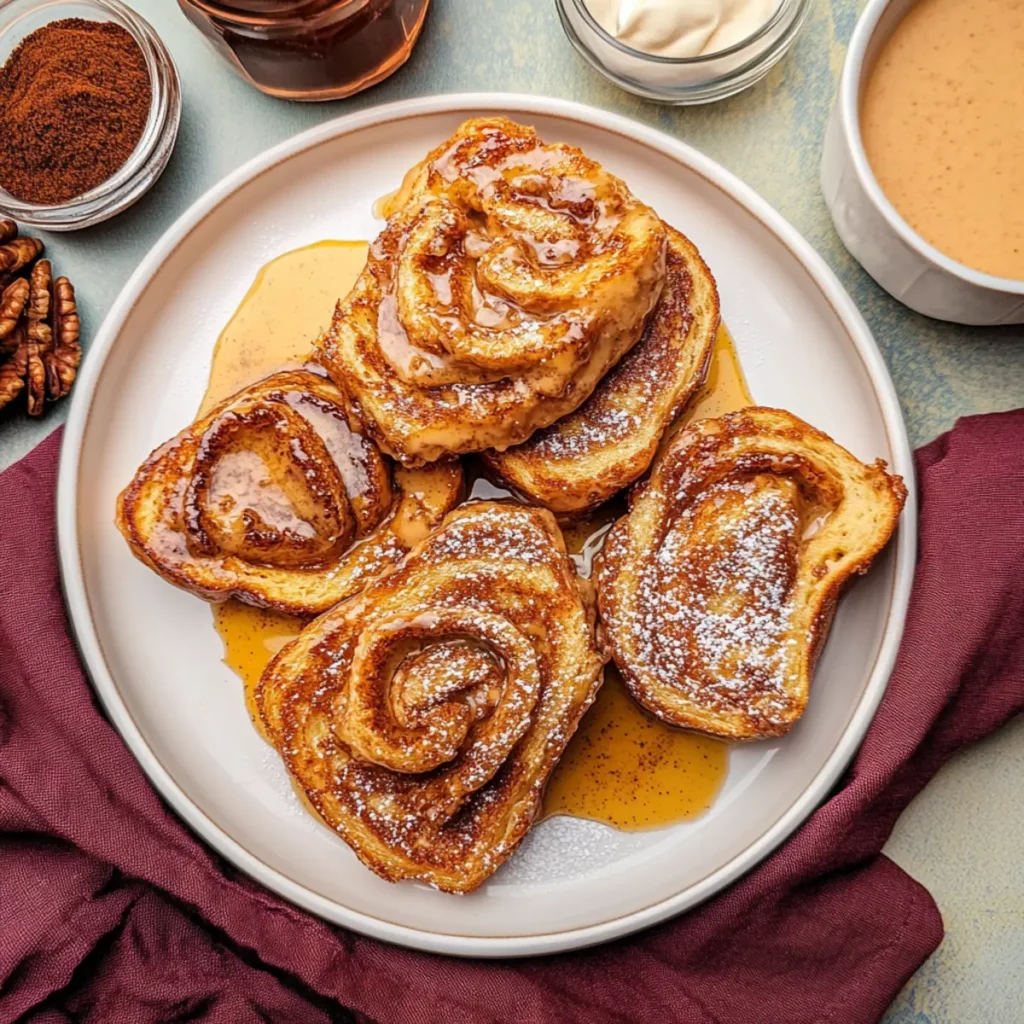 Cinnamon Roll French Toast