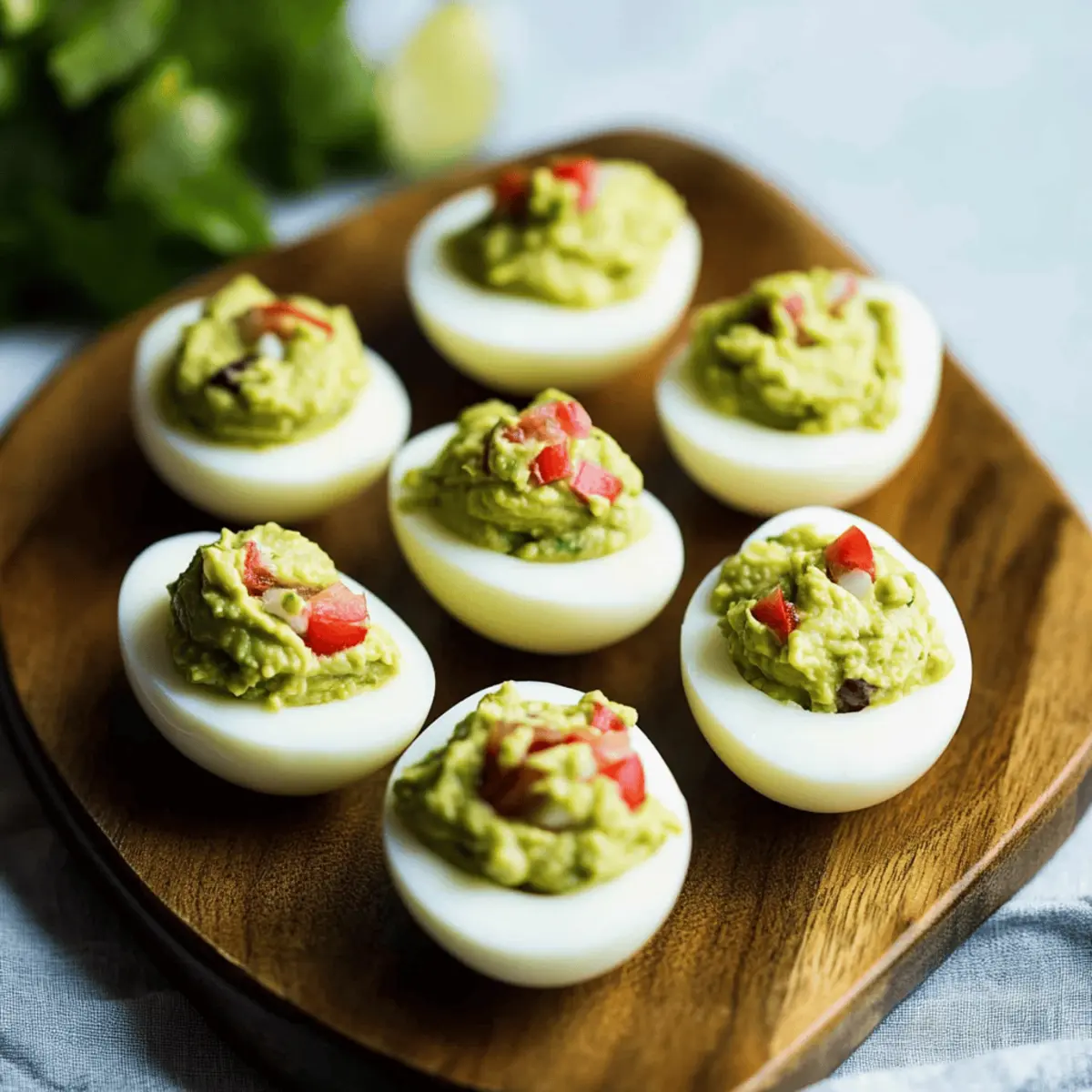 Easy Guacamole Deviled Eggs Recipe for a Flavorful Twist