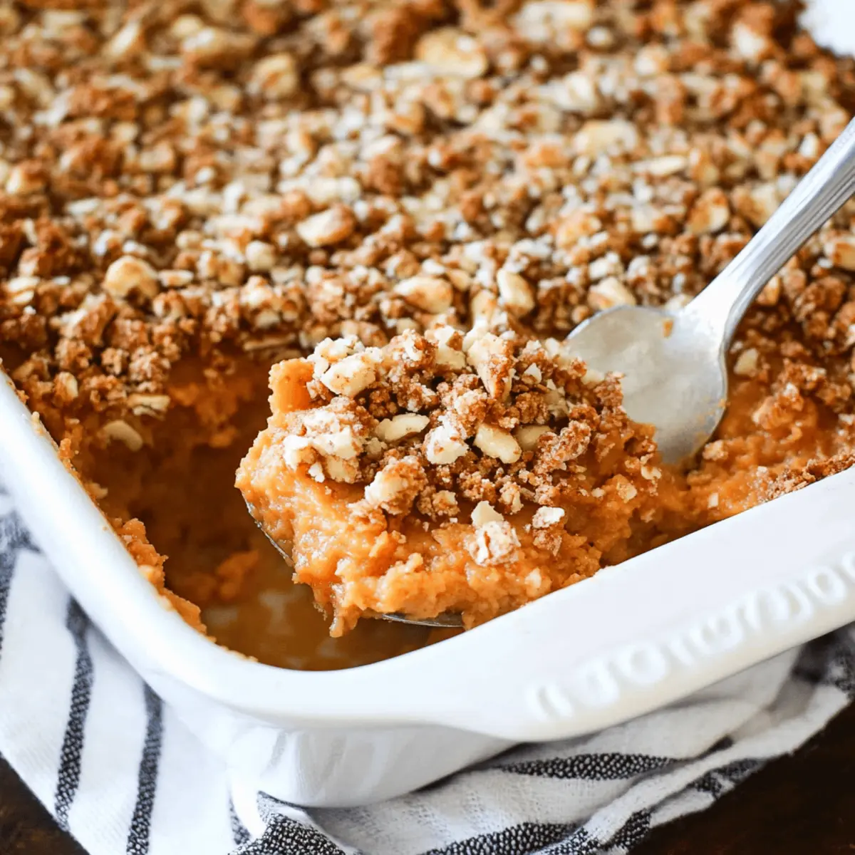 Delicious Sweet Potato Crunch Casserole for Cozy Gatherings