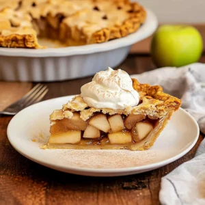 Cinnamon Apple Pie à la Mode