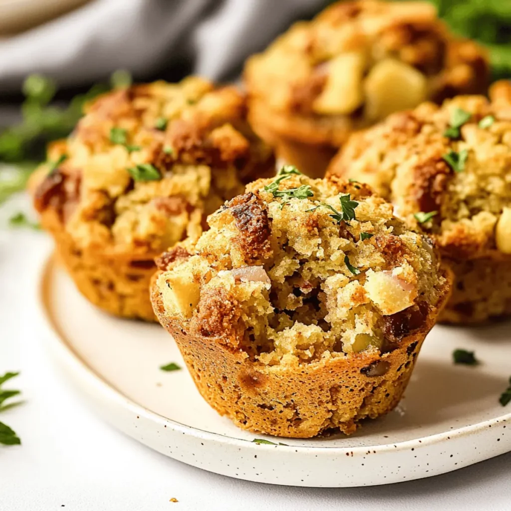 Stuffing Muffins Recipe