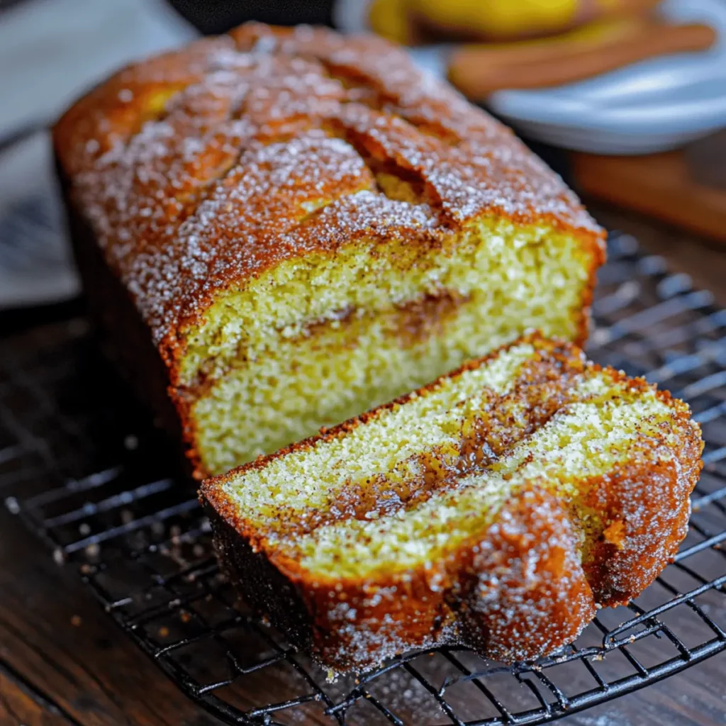Homemade Cinnamon Donut Bread