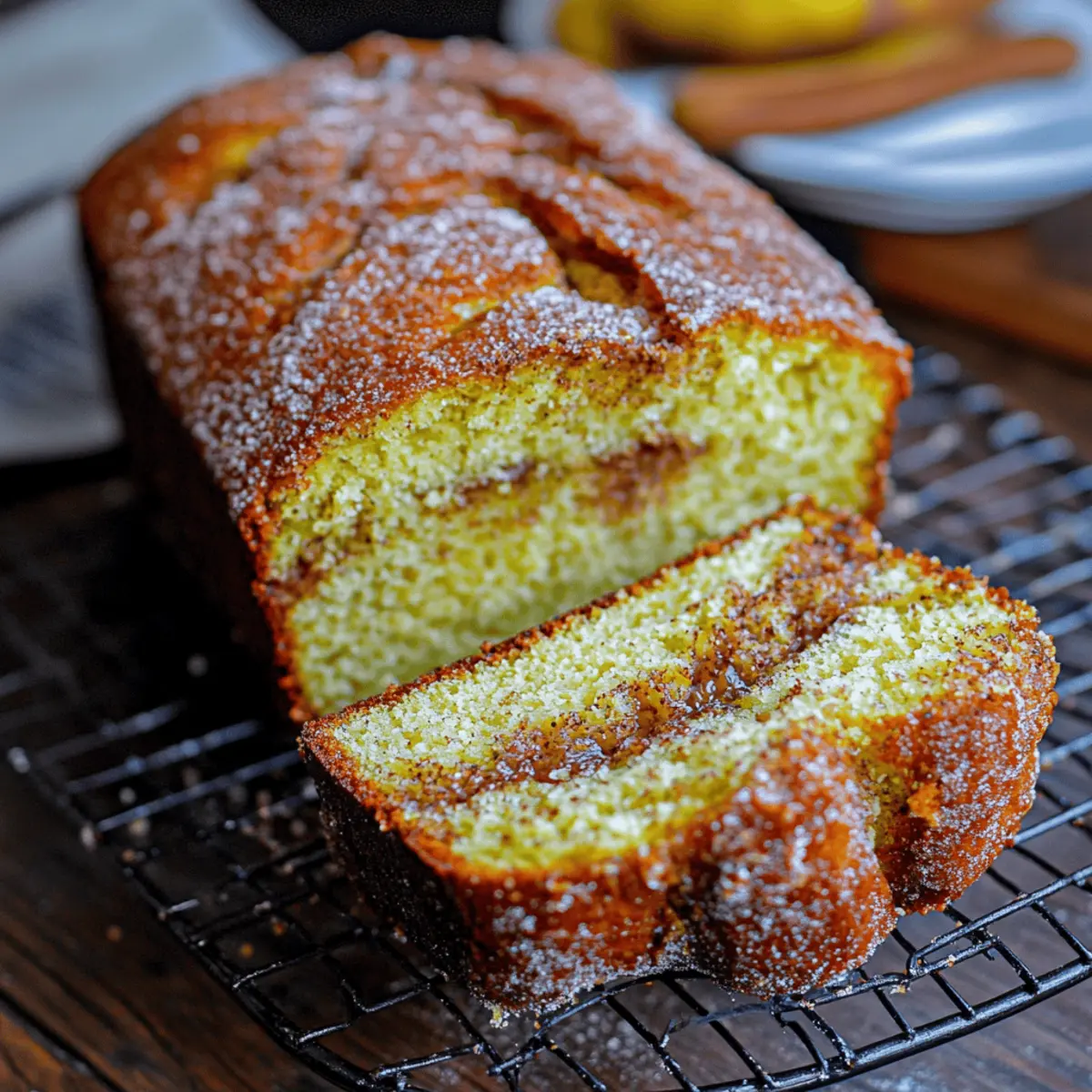 Homemade Cinnamon Donut Bread
