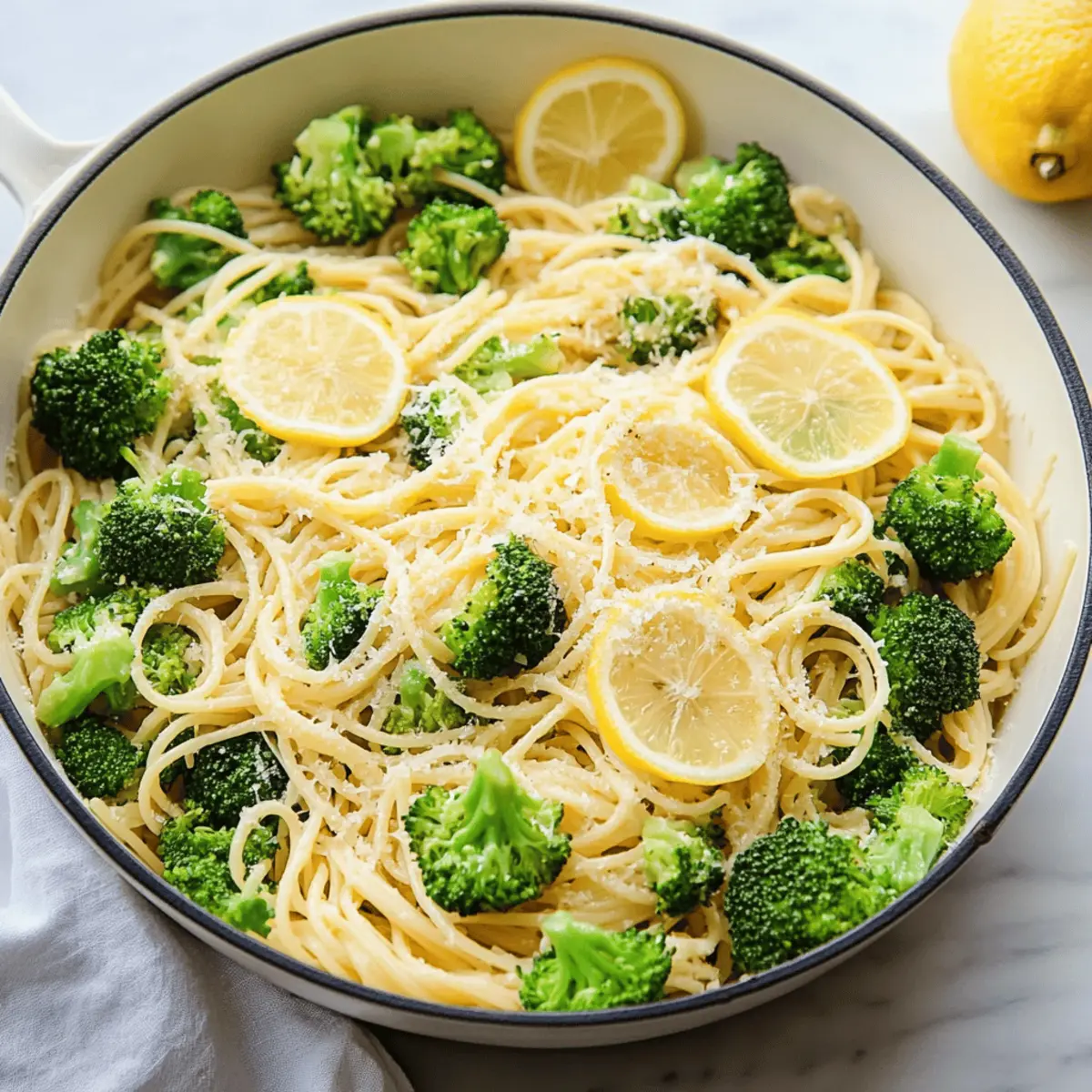 Lemon Garlic Pasta with Broccoli for a Fresh and Flavorful Dish