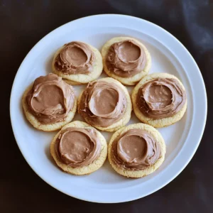 Cutler's Frosted Peanut Butter Cookies