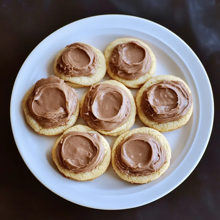 Cutler's Frosted Peanut Butter Cookies