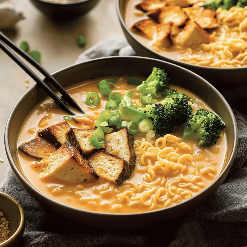 Delicious Vegan Sesame Ramen Recipe