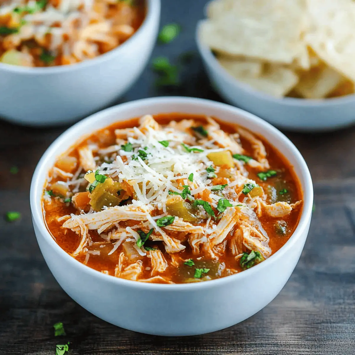 Easy Crockpot Chicken Parmesan Soup Recipe for Comforting Flavor