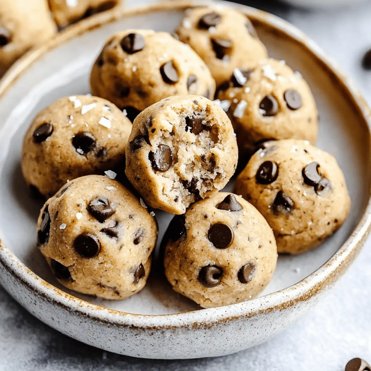 Protein Cookie Dough Bites: Quick, Healthy Snack Recipe