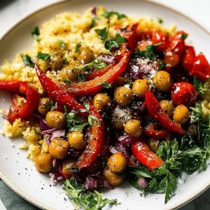Roasted Red Pepper Salad