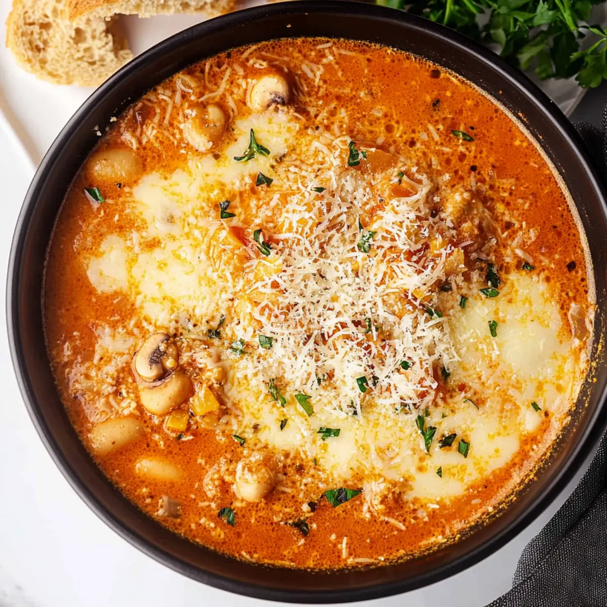 Delicious Chicken Parmesan Soup Recipe for Comforting Meals