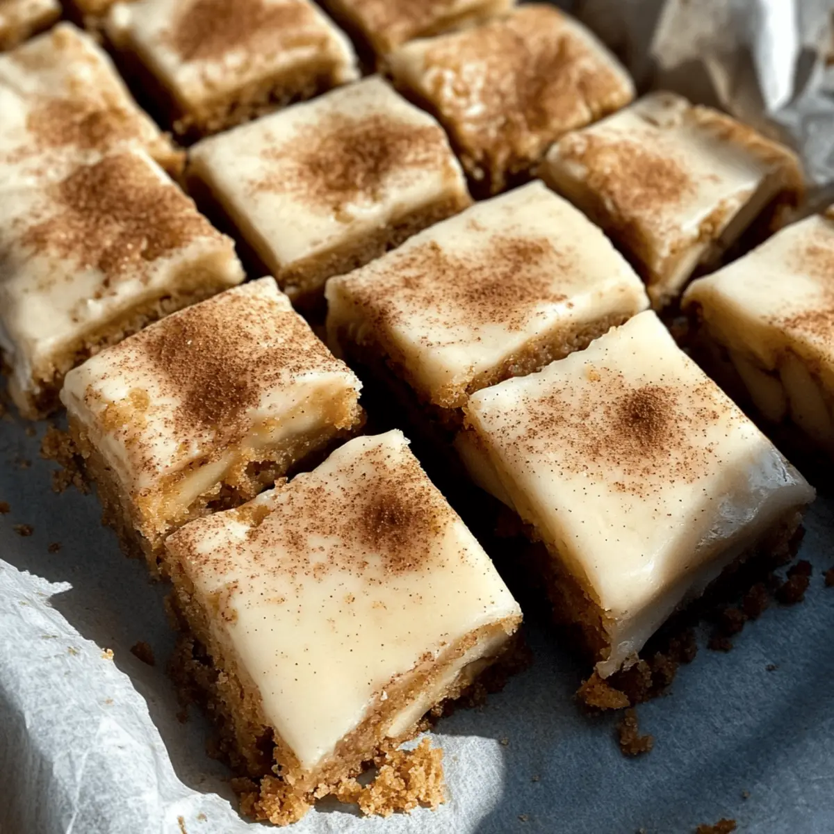 Delicious Apple Cinnamon Blondies with Maple Cream Cheese Frosting