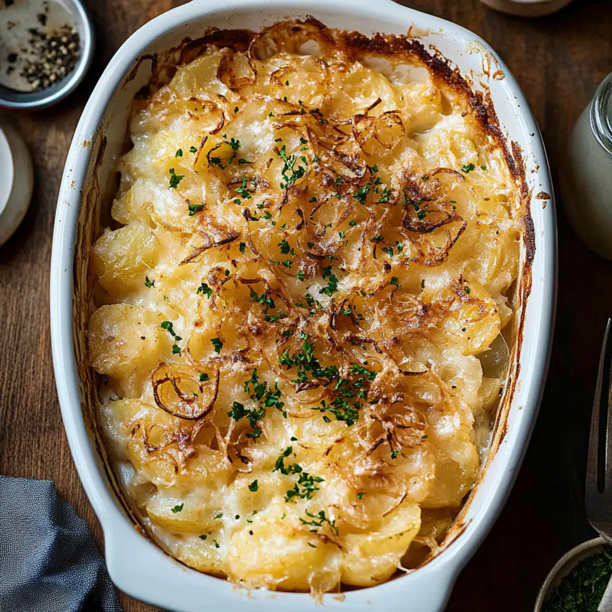 French Onion Funeral Potatoes