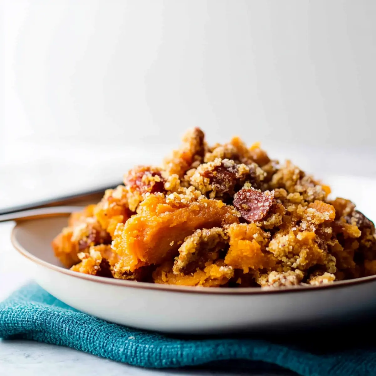 Irresistible Sweet Potato Crunch Recipe with Pecan Topping