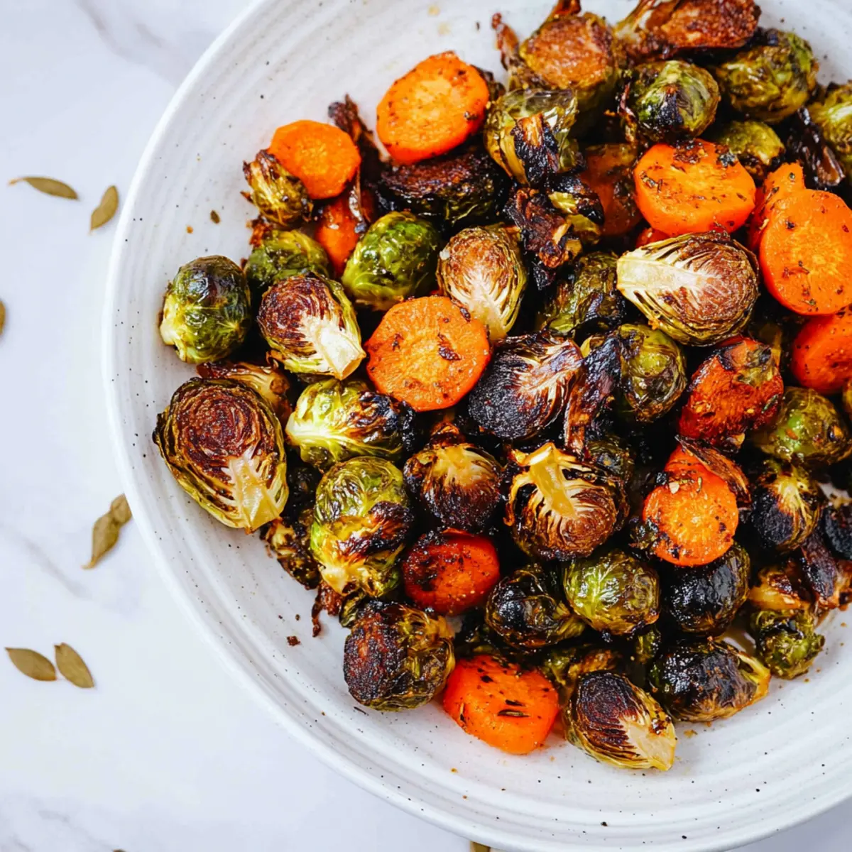 Crispy Roasted Brussels Sprouts and Carrots for Perfect Side Dish