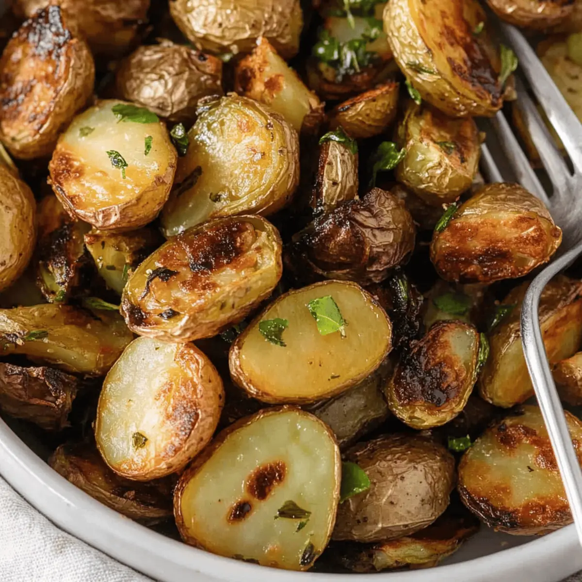 Crispy Garlic Brussels & Potatoes: Easy Roasted Veggie Recipe