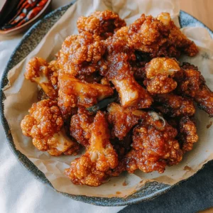 Korean Fried Cauliflower