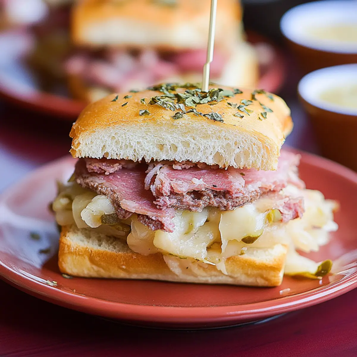 Mouthwatering Reuben Sliders Recipe for Game Day Gatherings