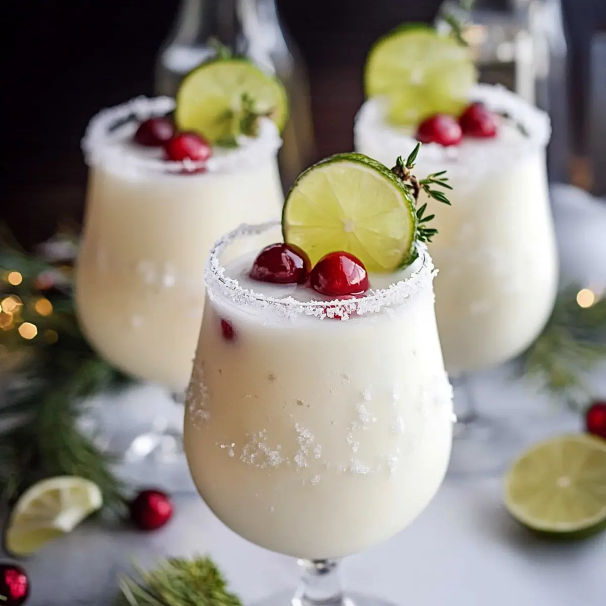 Delicious White Christmas Margarita Recipe for Holiday Cheer