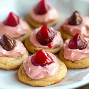 Cherry Kiss Cookies