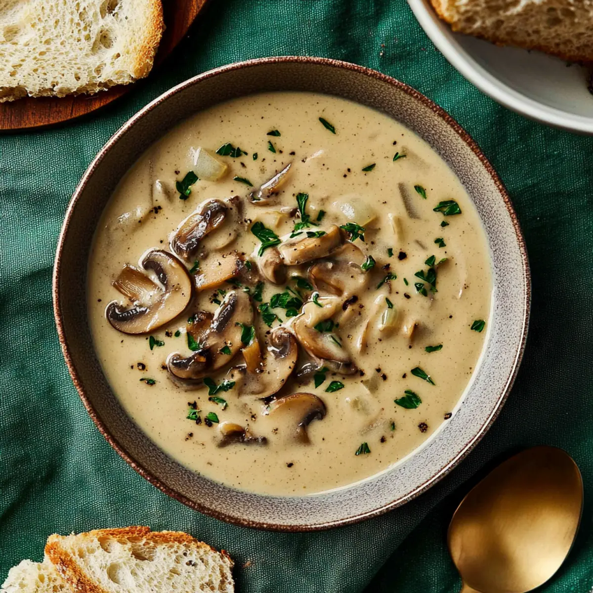 Creamy Mushroom Soup Recipe: Delicious Vegan Comfort Food