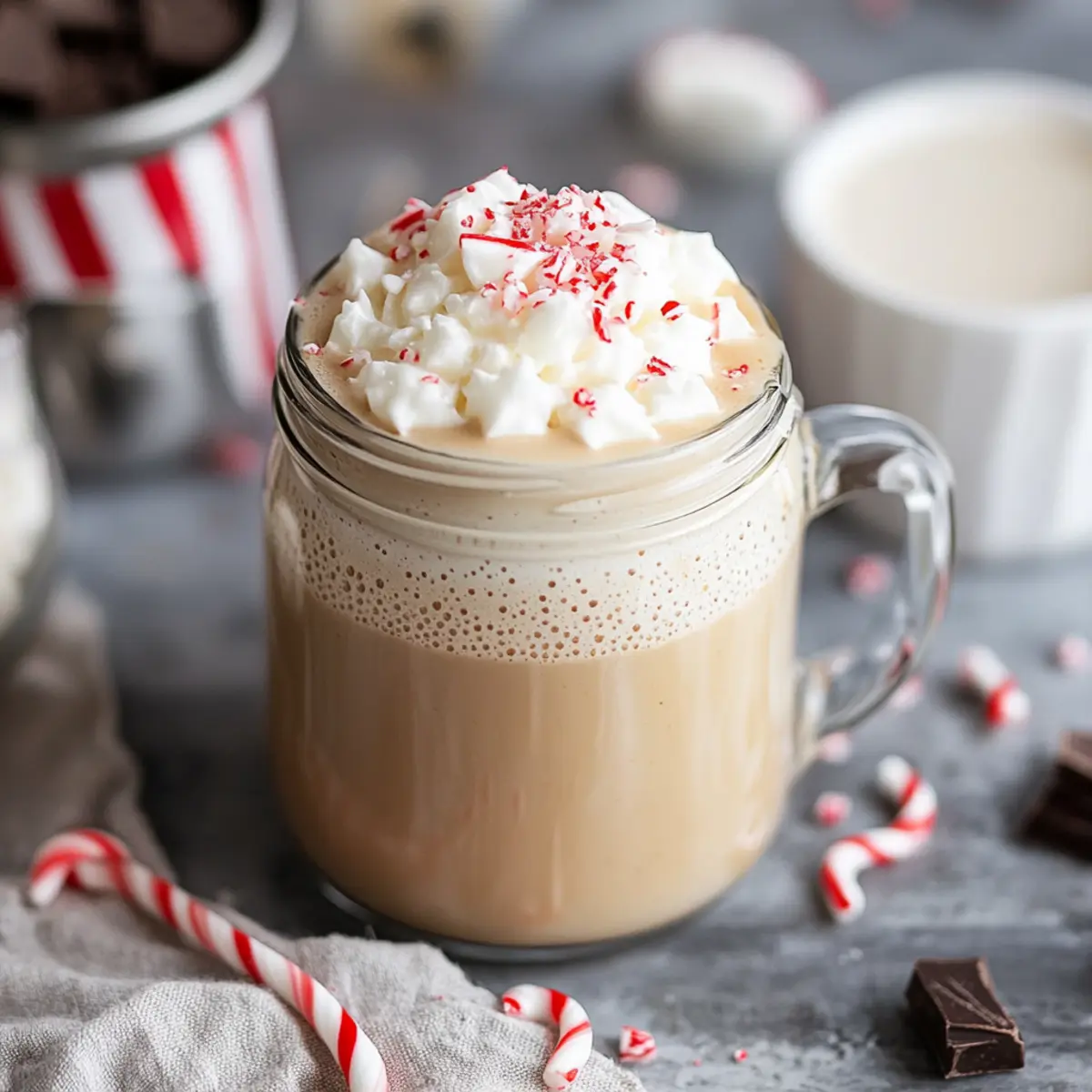 Delicious White Chocolate Peppermint Creamer for Your Coffee