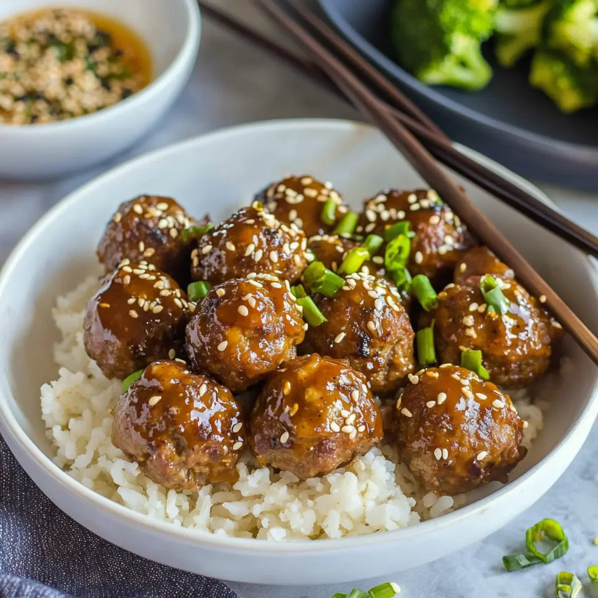 Delicious Korean BBQ Meatballs with Spicy Mayo Dip Recipe
