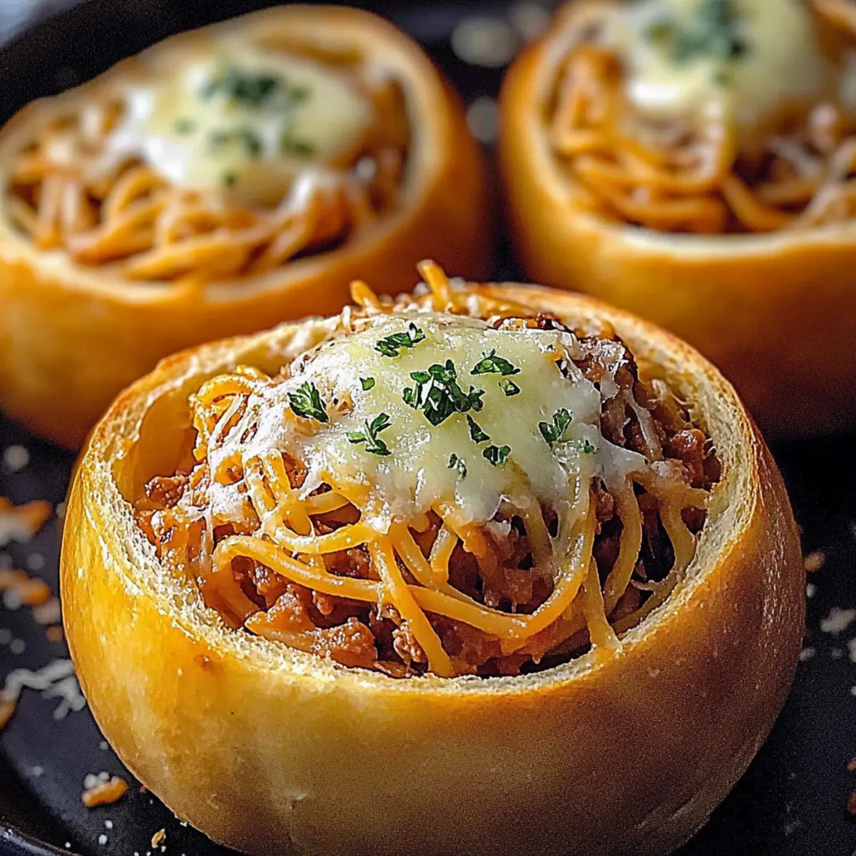 Easy Spaghetti Garlic Bread Bowls for a Delicious Family Dinner