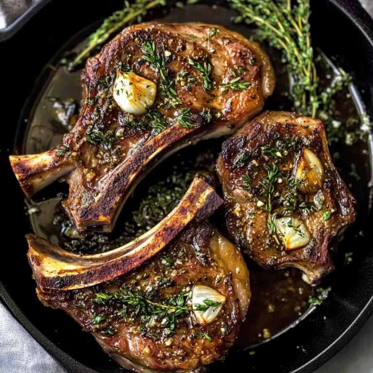 Garlic and Herb Lamb Chops