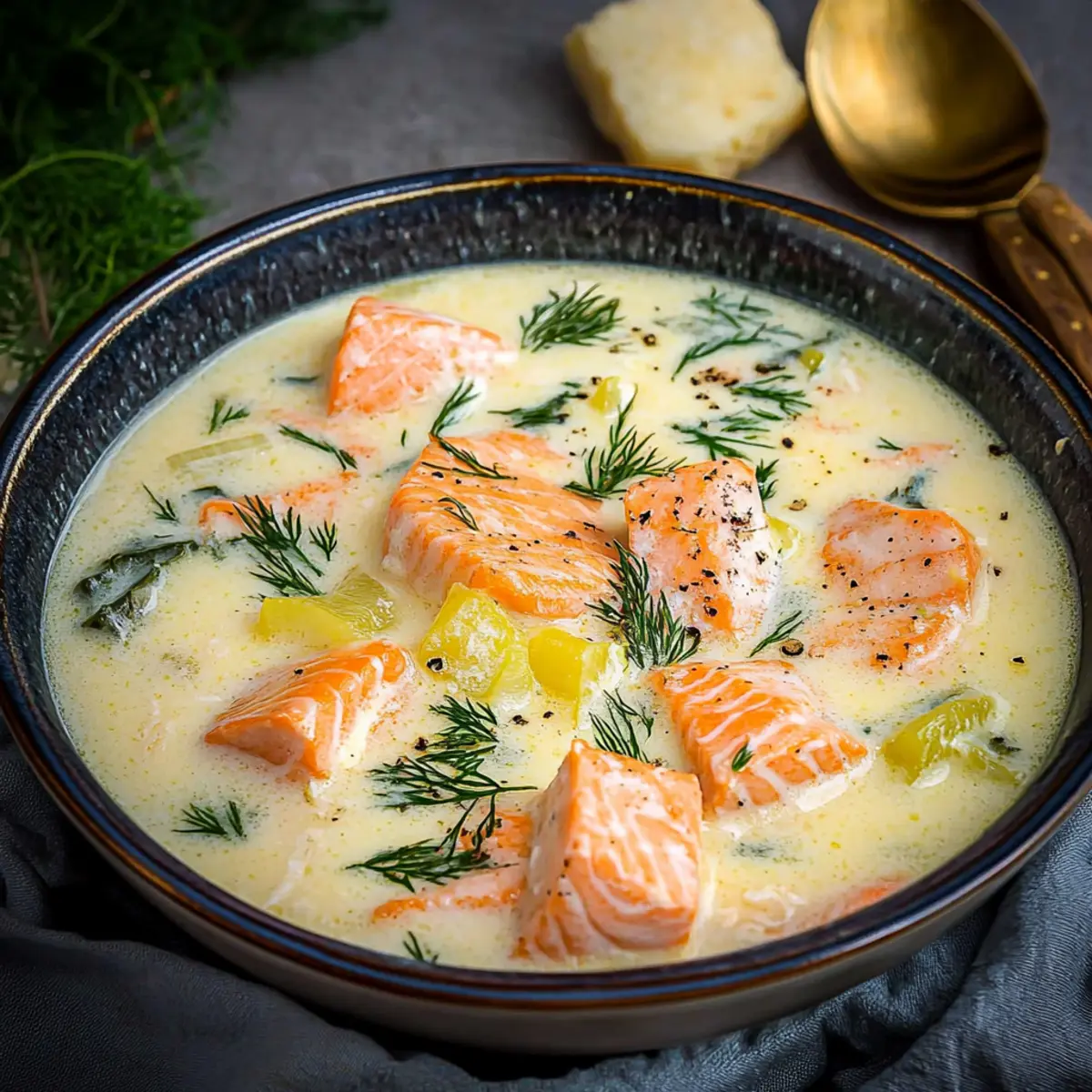 Creamy Finnish Salmon Soup Recipe for a Cozy Meal