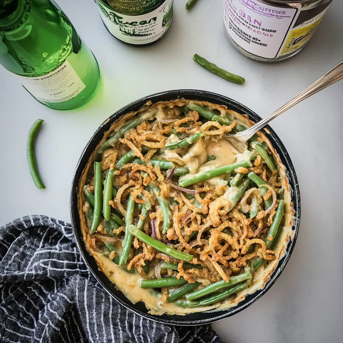 Delicious French Onion Green Bean Casserole Recipe to Try