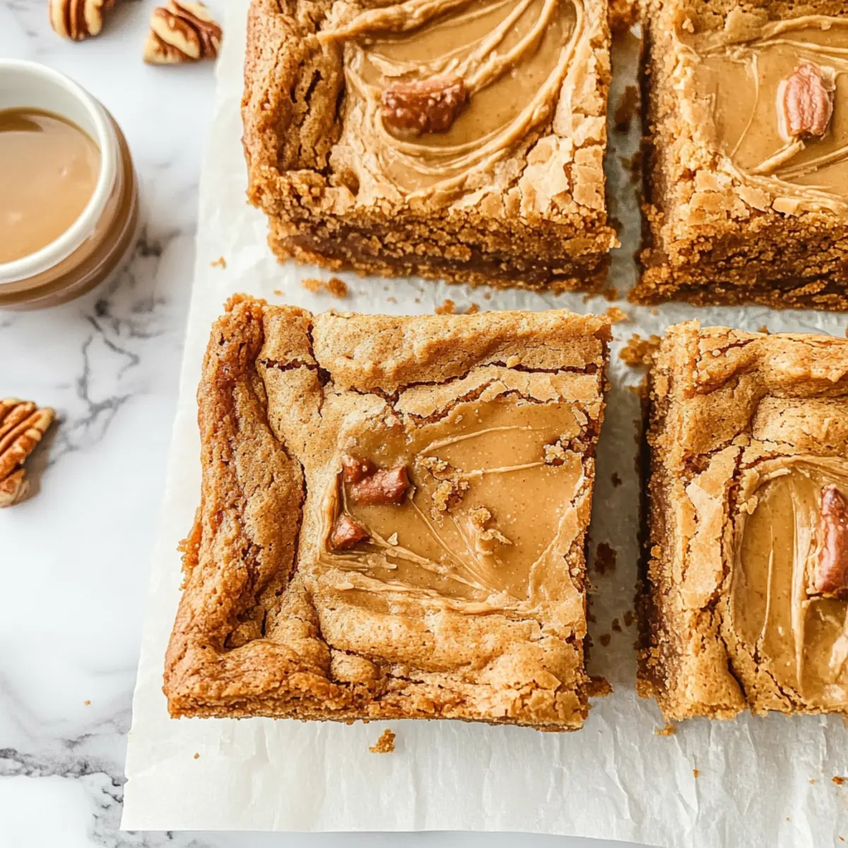Deliciously Easy Biscoff Blondies Recipe for Cookie Lovers