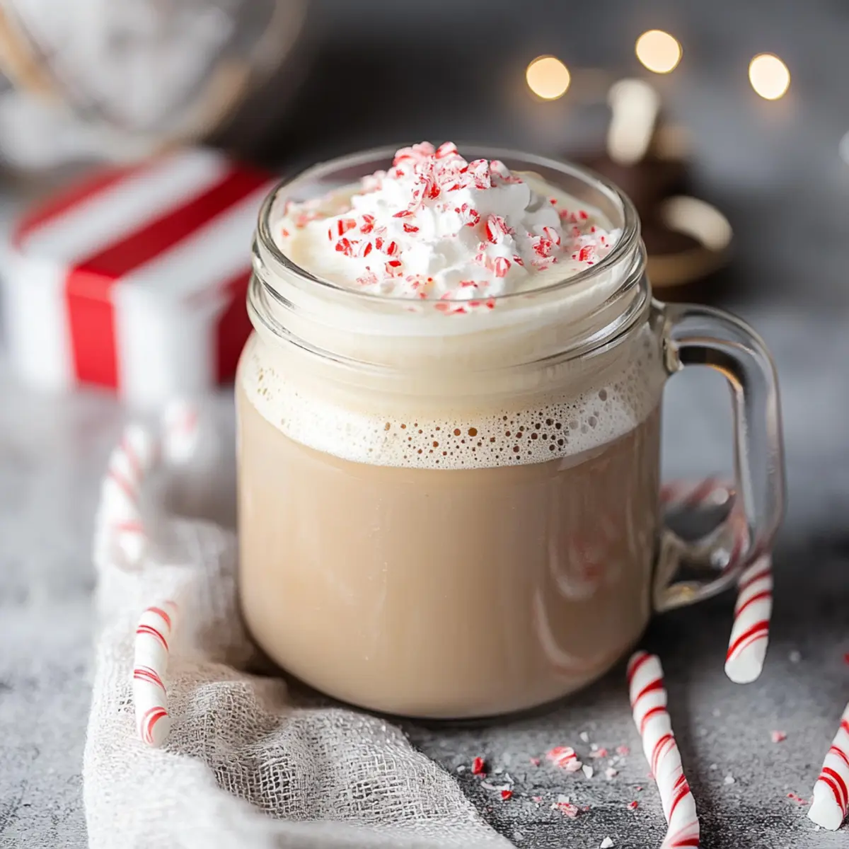 White Chocolate Peppermint Creamer