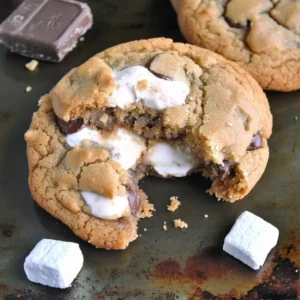 S'mores-Stuffed Cookies