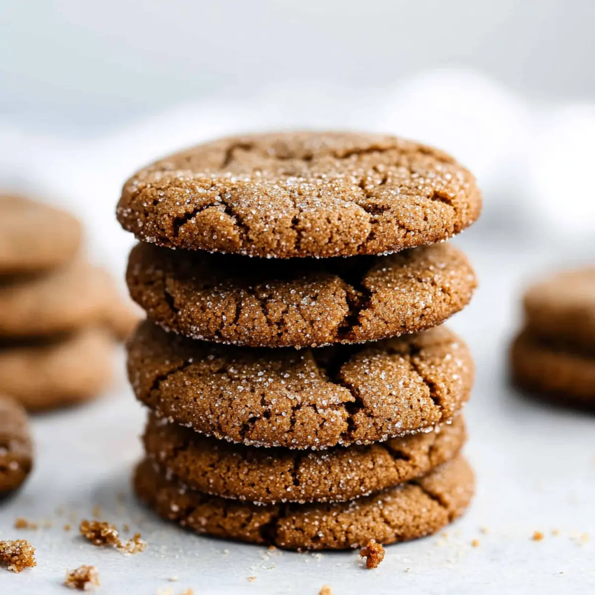 Delicious Homemade Gingersnap Cookies Recipe for Holiday Baking